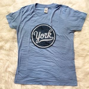 York Chocolate Short Sleeved  Tee